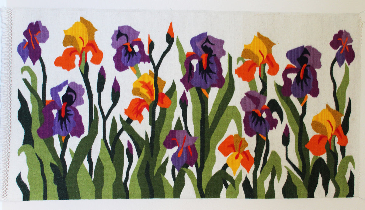 Iris Flowers Tapestry